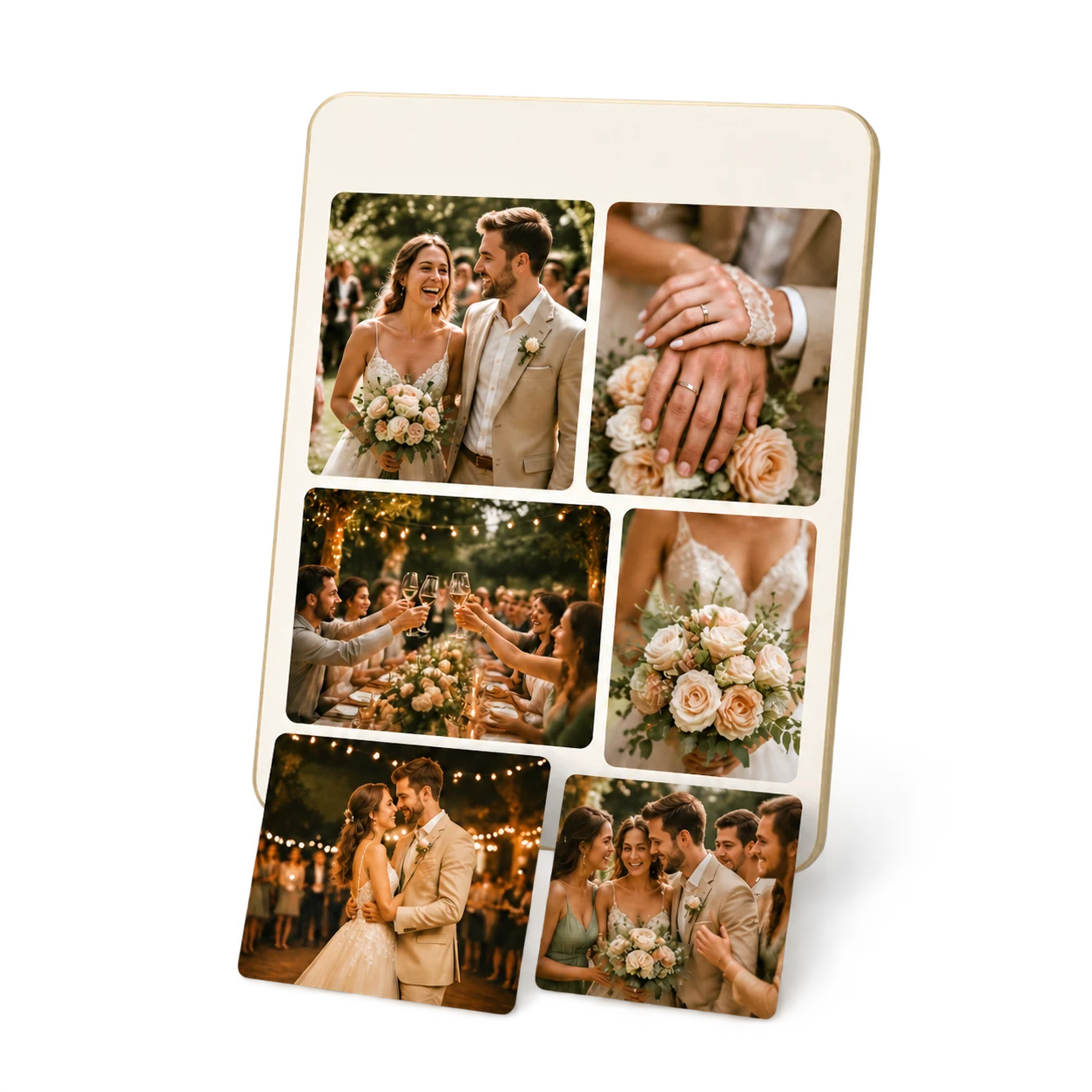 Album digital de nuntă cu fotografii încărcate de invitați